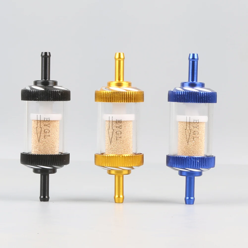 CNC Aluminum Glass Motorcycle Fuel Gasoline Oil Filter Moto Accessories Easy To Install And Practical To Use
CNC Aluminum Glass Motorcycle Fuel Gasoline Oil Filter Moto Accessories Easy To Install And Practical To Use