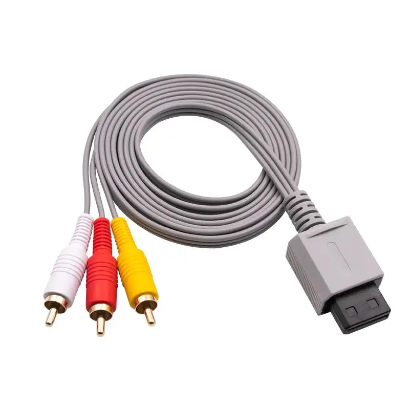 Universal Av Cable For Nintendo Wii Controller Console Audio Video Av Cable Composite For Will Cable Cord
Universal Av Cable For Nintendo Wii Controller Console Audio Video Av Cable Composite For Will Cable Cord