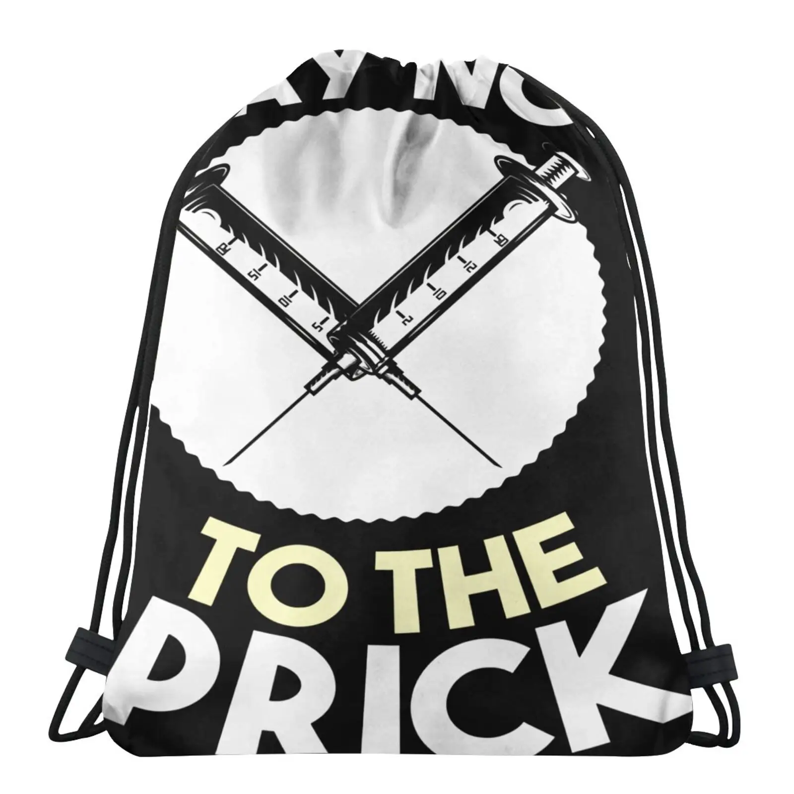 Say No To The Prick Essential Men's Backpack String Bag Drawing Bags Makeup Bag Sport Shoe Bag Pouch Cute Cord Bag Storage Bag
Say No To The Prick Essential Men's Backpack String Bag Drawing Bags Makeup Bag Sport Shoe Bag Pouch Cute Cord Bag Storage Bag
