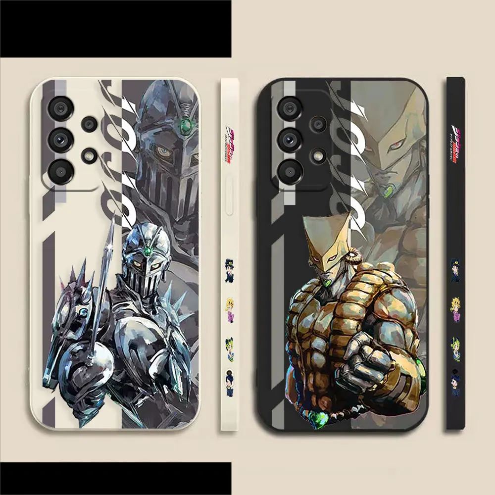Cartoon JoJo's Bizarre Adventur Case For Samsung Galaxy A72 A71 A53 A52 A51 A42 A32 A31 A23 A22 A21S 4G 5G Colour Liquid Case
Cartoon JoJo's Bizarre Adventur Case For Samsung Galaxy A72 A71 A53 A52 A51 A42 A32 A31 A23 A22 A21S 4G 5G Colour Liquid Case