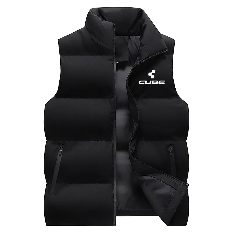 High Quality Men's Autumn Winter Warm Windproof Vest Jacket Fashion Trend Thickened Cotton Padded Warm Sleeveless Jackets
High Quality Men's Autumn Winter Warm Windproof Vest Jacket Fashion Trend Thickened Cotton Padded Warm Sleeveless Jackets