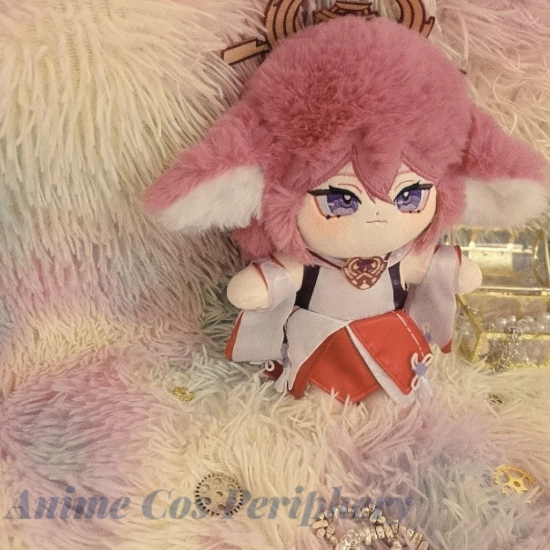 Genshin Impact Yae Miko Kawaii Косплей 20 см аниме игра плюшевая кукла с одеждой хвостом наряд плюшевые талисманы мягкая игрушка подарок
Genshin Impact Yae Miko Kawaii Косплей 20 см аниме игра плюшевая кукла с одеждой хвостом наряд плюшевые талисманы мягкая игрушка подарок