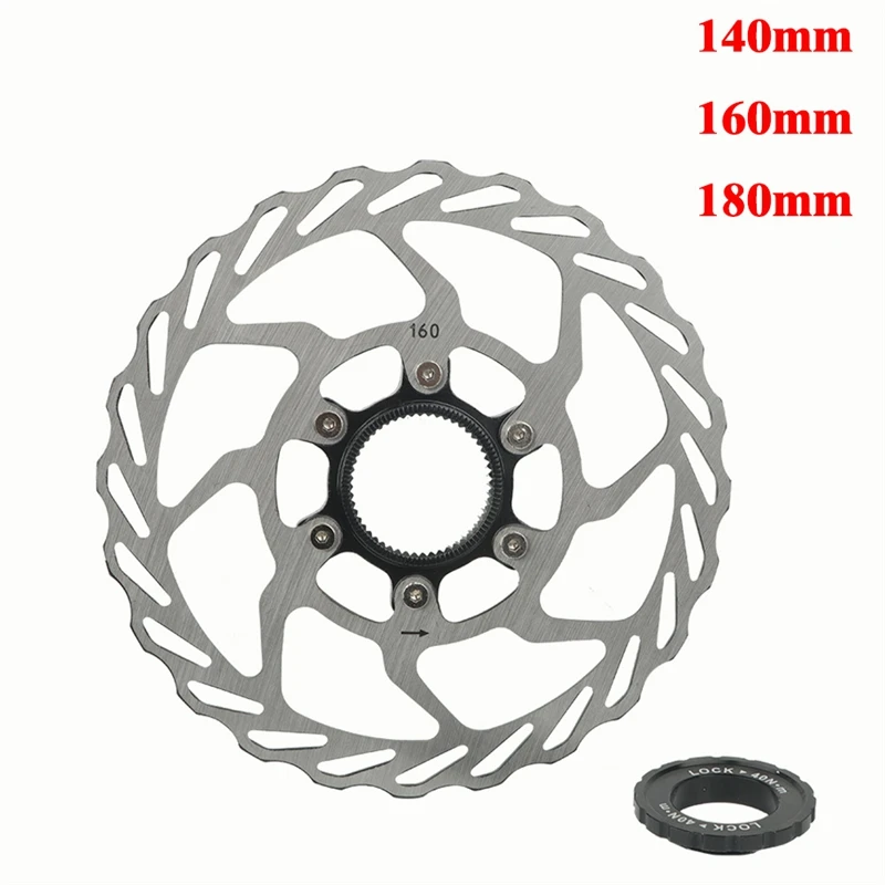 RS6 Mountain Bike 140/160/180mm Central Locking Rotor EIEIO Stainless Steel Hydraulic Disc Brake Rotors Bicycle Parts
RS6 Mountain Bike 140/160/180mm Central Locking Rotor EIEIO Stainless Steel Hydraulic Disc Brake Rotors Bicycle Parts