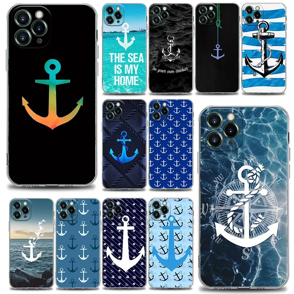 Ship Anchor Sailing Boat Ship Wheel Clear Phone Case for Apple iPhone 11 12 13 14 Pro 7 8 SE XR XS Max 6 6s Plus TPU Case
Ship Anchor Sailing Boat Ship Wheel Clear Phone Case for Apple iPhone 11 12 13 14 Pro 7 8 SE XR XS Max 6 6s Plus TPU Case