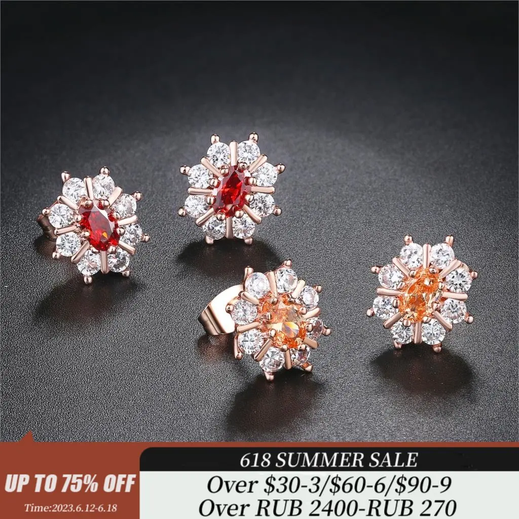 Earrings for Women Vintage Luxury Crystal Sunflower AAA+Cubic Zirconia Rose Gold Color Wedding Birthday Jewelry Accessories
Earrings for Women Vintage Luxury Crystal Sunflower AAA+Cubic Zirconia Rose Gold Color Wedding Birthday Jewelry Accessories