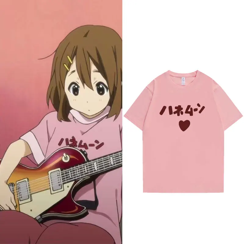 Anime K-ON Hirasawa Yui Akiyama Mio Same Style Print T-shirts Japanese Manga Unisex T Shirt Men Women Fashion Oversized Tshirt
Anime K-ON Hirasawa Yui Akiyama Mio Same Style Print T-shirts Japanese Manga Unisex T Shirt Men Women Fashion Oversized Tshirt