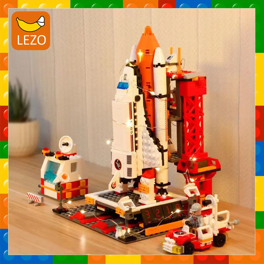 City Aerospace Rocket Launch Center Architecture Building Blocks Model Ideas Space Astronaut Figures Bricks STEM Toys For Kids 
City Aerospace Rocket Launch Center Architecture Building Blocks Model Ideas Space Astronaut Figures Bricks STEM Toys For Kids