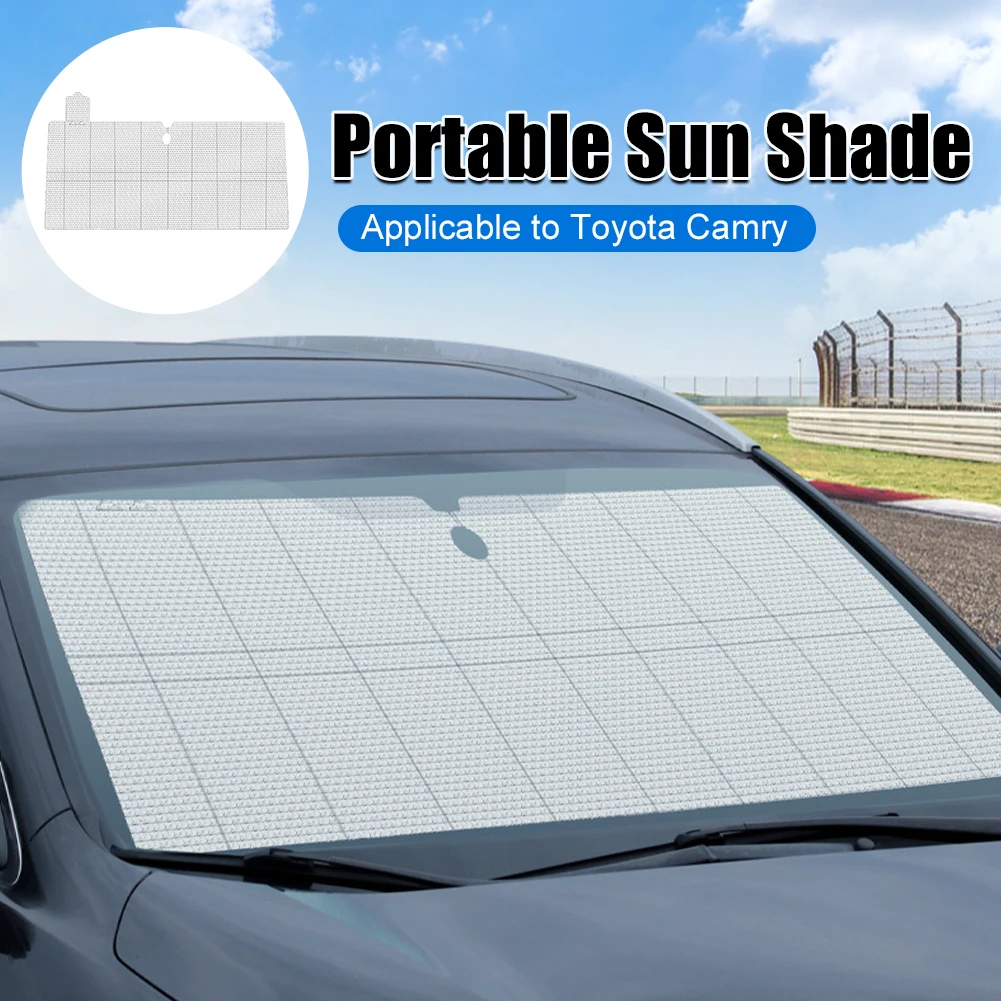 Adjustable Car Sunshade Folding Windshield Cover Sun Shade Aluminum Foil Heat Insulation Sun UV Protection Car Accessories
Adjustable Car Sunshade Folding Windshield Cover Sun Shade Aluminum Foil Heat Insulation Sun UV Protection Car Accessories