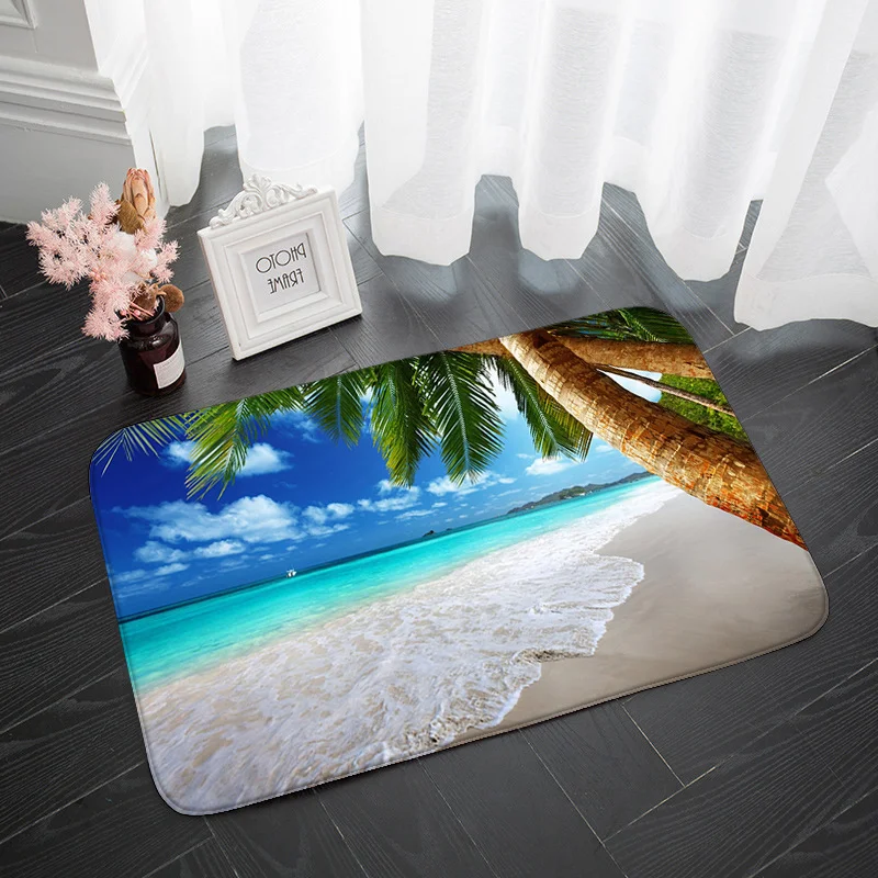 Bath Indoor Mat Kitchen Bathroom Carpet Soft Anti Slip Modern Rug Children Crawling Beach View Parlor Mat Area Rugs Prayer Rug
Bath Indoor Mat Kitchen Bathroom Carpet Soft Anti Slip Modern Rug Children Crawling Beach View Parlor Mat Area Rugs Prayer Rug