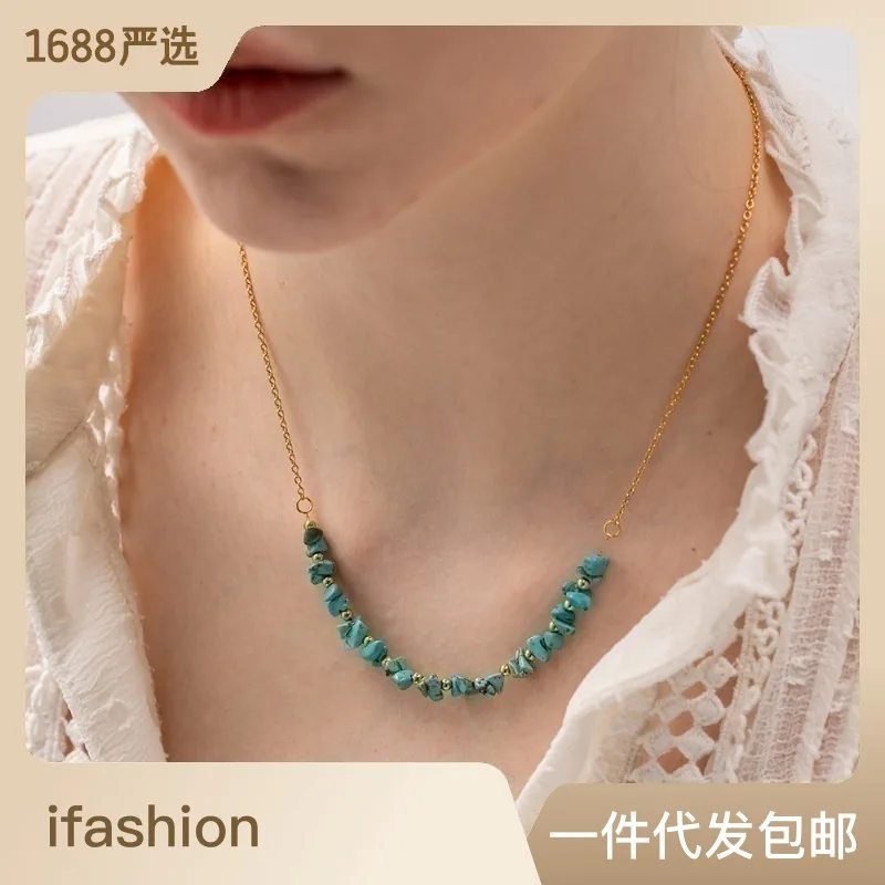 Gold-plated Stainless Steel Pendant Women's Female Necklace Ins Style Fashion Accessories For Girl
Gold-plated Stainless Steel Pendant Women's Female Necklace Ins Style Fashion Accessories For Girl