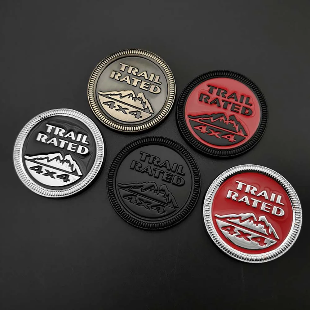 3D Metal Emblem Rear Truck Parts Sticker For Wrangler Patriot 4x4 Car Styling Trail Rated Badge Car Body Stickers Accessories
3D Metal Emblem Rear Truck Parts Sticker For Wrangler Patriot 4x4 Car Styling Trail Rated Badge Car Body Stickers Accessories