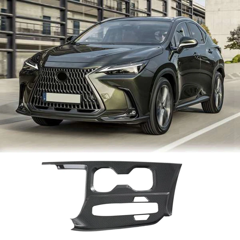 Car Carbon Fiber Center Console Gear Shift Water Cup Holder Decoration Cover Trim For Lexus NX260 NX350H 2021 2022
Car Carbon Fiber Center Console Gear Shift Water Cup Holder Decoration Cover Trim For Lexus NX260 NX350H 2021 2022