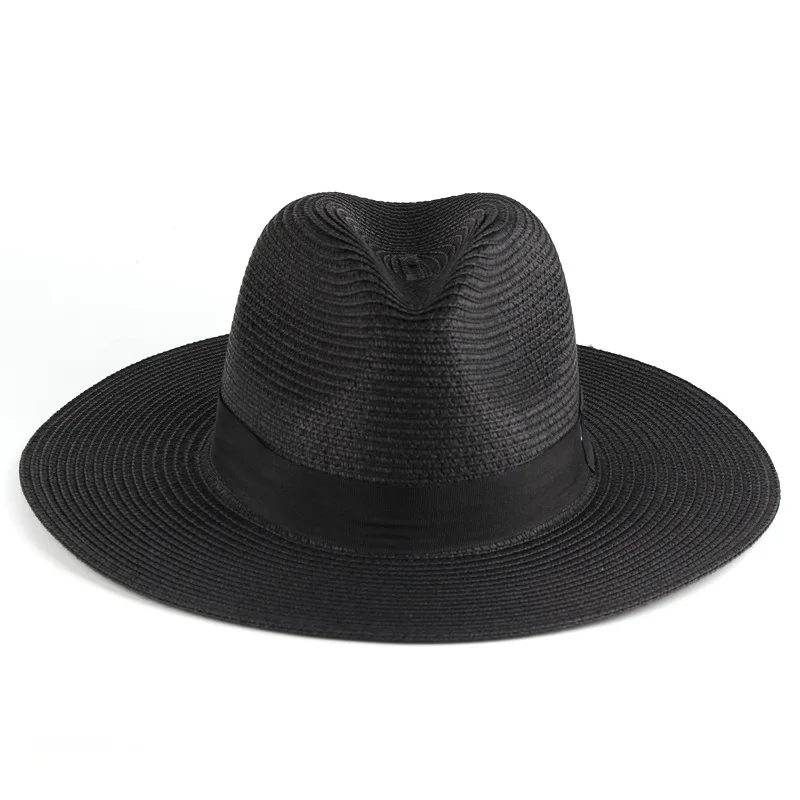 Unisex Solid Color Fashion Panama Straw Beach Outing Hats Broadside Women's Sun Visor For Summer Suitable For Ladies On Holiday
Unisex Solid Color Fashion Panama Straw Beach Outing Hats Broadside Women's Sun Visor For Summer Suitable For Ladies On Holiday