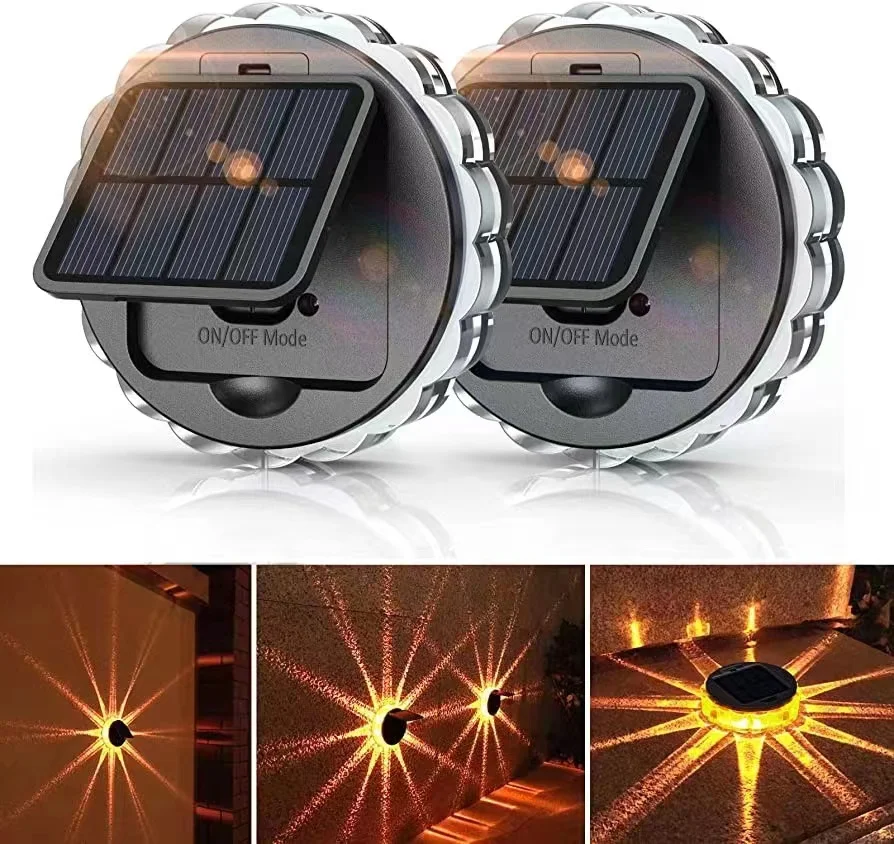 Solar Fence Lights Outdoor Solar Wall Lights Deck Light Waterproof Wall Mount Solar Decorative Lights For Patio Post Yard Porch
Solar Fence Lights Outdoor Solar Wall Lights Deck Light Waterproof Wall Mount Solar Decorative Lights For Patio Post Yard Porch