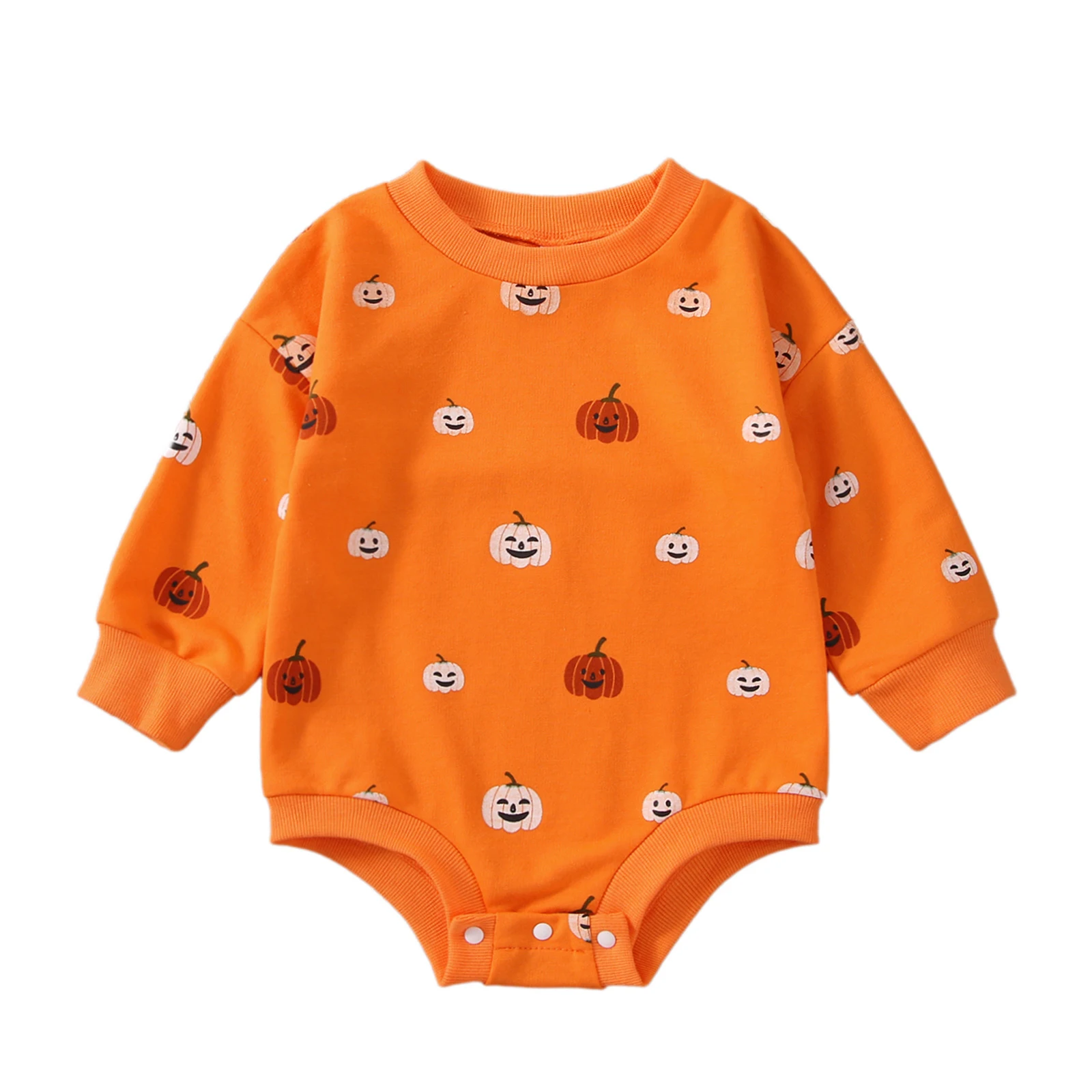 Free Shipping Infant Baby Girl Halloween Bodysuit Long Sleeve Smiling Pumpkin Crew Neck Bottom Jumpsuit
Free Shipping Infant Baby Girl Halloween Bodysuit Long Sleeve Smiling Pumpkin Crew Neck Bottom Jumpsuit
