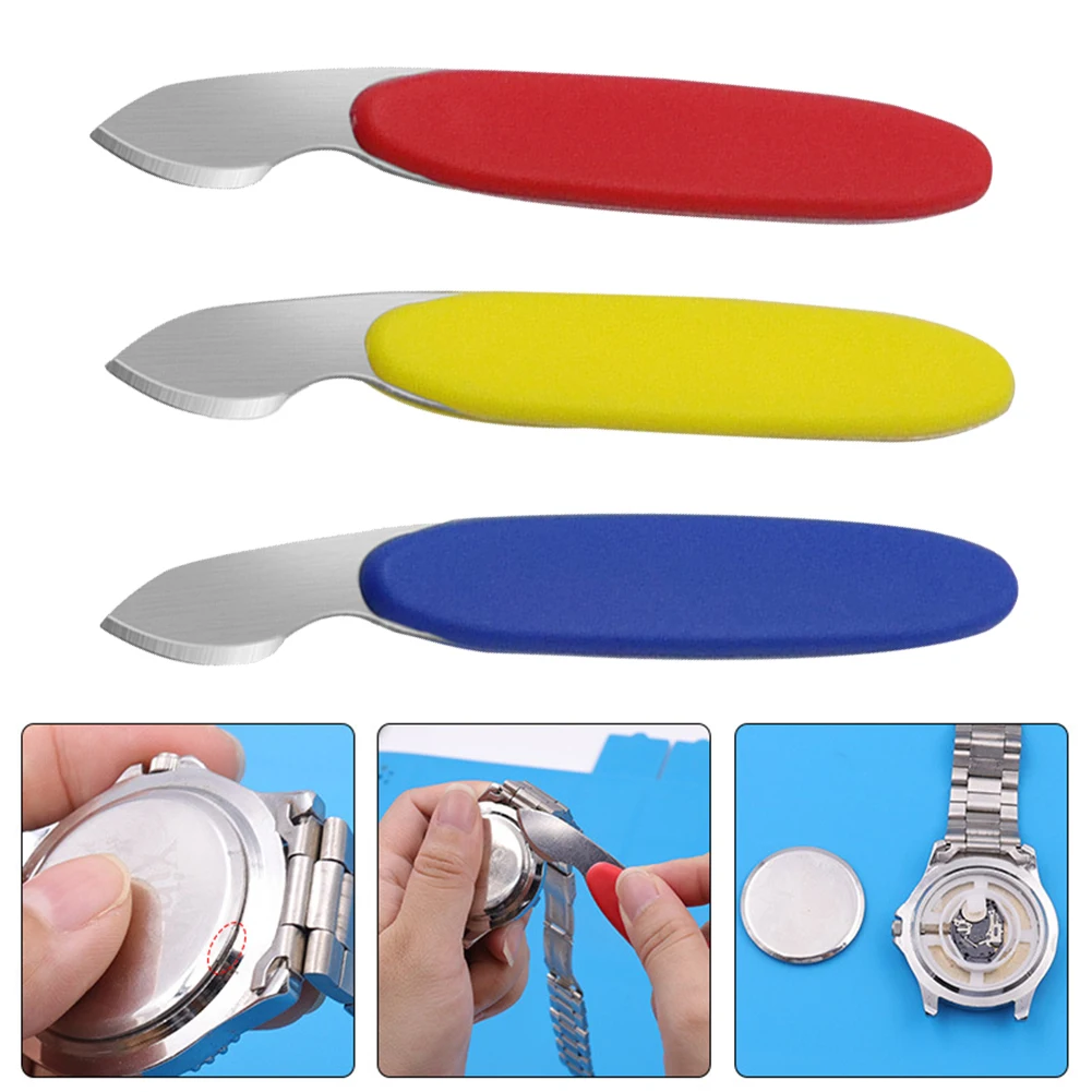 1pc Watch Battery Back Cover Opener Pry Disassemble Watch Prying Knife Watch Case Opener Hand Tool Watch Repair Accessories
1pc Watch Battery Back Cover Opener Pry Disassemble Watch Prying Knife Watch Case Opener Hand Tool Watch Repair Accessories