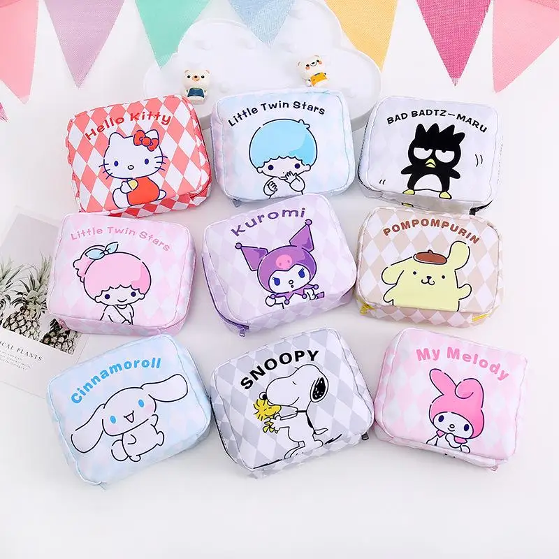 Kawaii Sanrios Lingge Series Anime Kuromi Cartoon Mymelody Cute Hellokitty Student Portable Portable Cosmetic Storage Bag Toys
Kawaii Sanrios Lingge Series Anime Kuromi Cartoon Mymelody Cute Hellokitty Student Portable Portable Cosmetic Storage Bag Toys