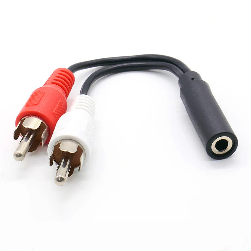 JCD 3.5 мм аудио кабель Y-разветвитель 2RCA черный/белый
JCD 3.5 мм аудио кабель Y-разветвитель 2RCA черный/белый