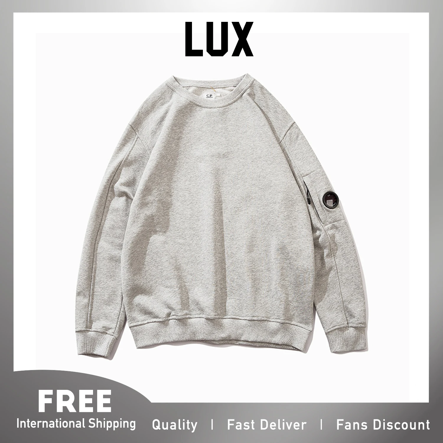 Осенняя коллекция Lux, повседневный стиль, свободный крой, свитшот с круглым вырезом для мужчин, мужская одежда, уличная мода
Осенняя коллекция Lux, повседневный стиль, свободный крой, свитшот с круглым вырезом для мужчин, мужская одежда, уличная мода