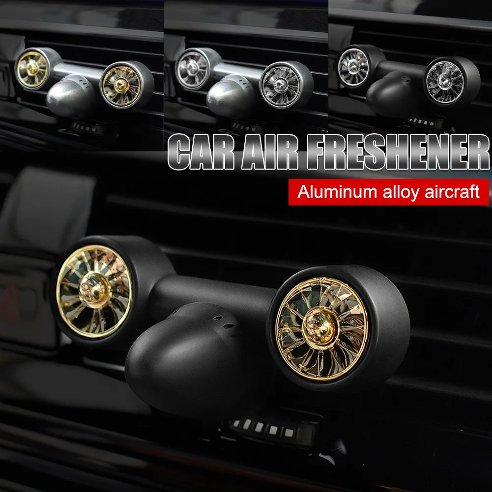 Car Air Freshener Aluminum Alloy Airplane Air Outlet Perfume Aroma Diffuser Decorative Interior Air Vent Clip Fragrance 4 Scents
Car Air Freshener Aluminum Alloy Airplane Air Outlet Perfume Aroma Diffuser Decorative Interior Air Vent Clip Fragrance 4 Scents