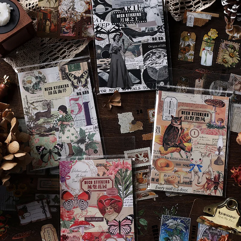 Vintage Floral Fashion The Wildness Days Retro Series Paper Stickers Book 20 Sheets Free Shipping
Vintage Floral Fashion The Wildness Days Retro Series Paper Stickers Book 20 Sheets Free Shipping