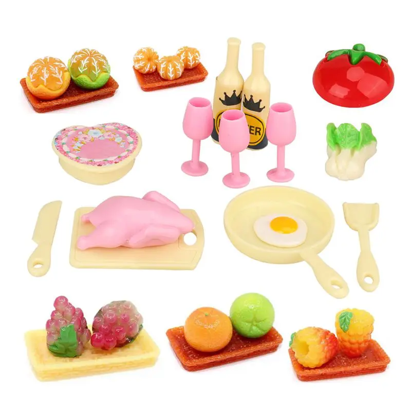 Cooking Pots Set Doll House Accessories Mini Foods Fruits Pretend Toys Pots And Pans Sets Kitchen Girls Game For Barbie Dolls
Cooking Pots Set Doll House Accessories Mini Foods Fruits Pretend Toys Pots And Pans Sets Kitchen Girls Game For Barbie Dolls