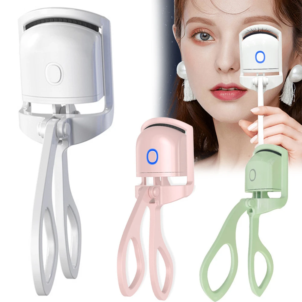 New Eyelash Curler Portable Electric Heated Comb Eye Lash Perm Long Lasting Eyelashes Curls Thermal Eyelash Curler Makeup Tools 
New Eyelash Curler Portable Electric Heated Comb Eye Lash Perm Long Lasting Eyelashes Curls Thermal Eyelash Curler Makeup Tools