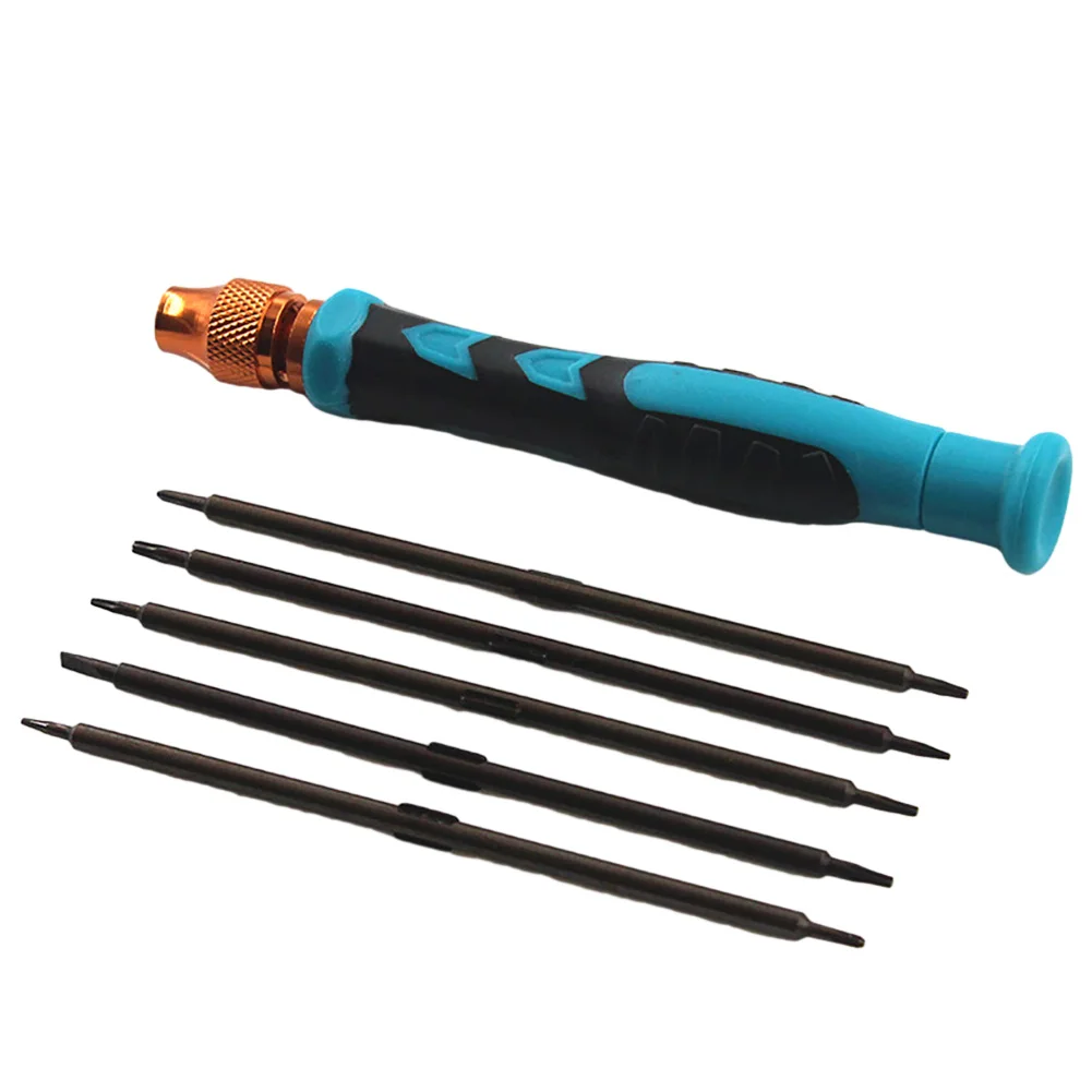 Superior Quality Magnetic Double Head Screwdriver Set 6 IN 1 Precision Tool with Ming Vanadium Steel Alloy Bits
Superior Quality Magnetic Double Head Screwdriver Set 6 IN 1 Precision Tool with Ming Vanadium Steel Alloy Bits