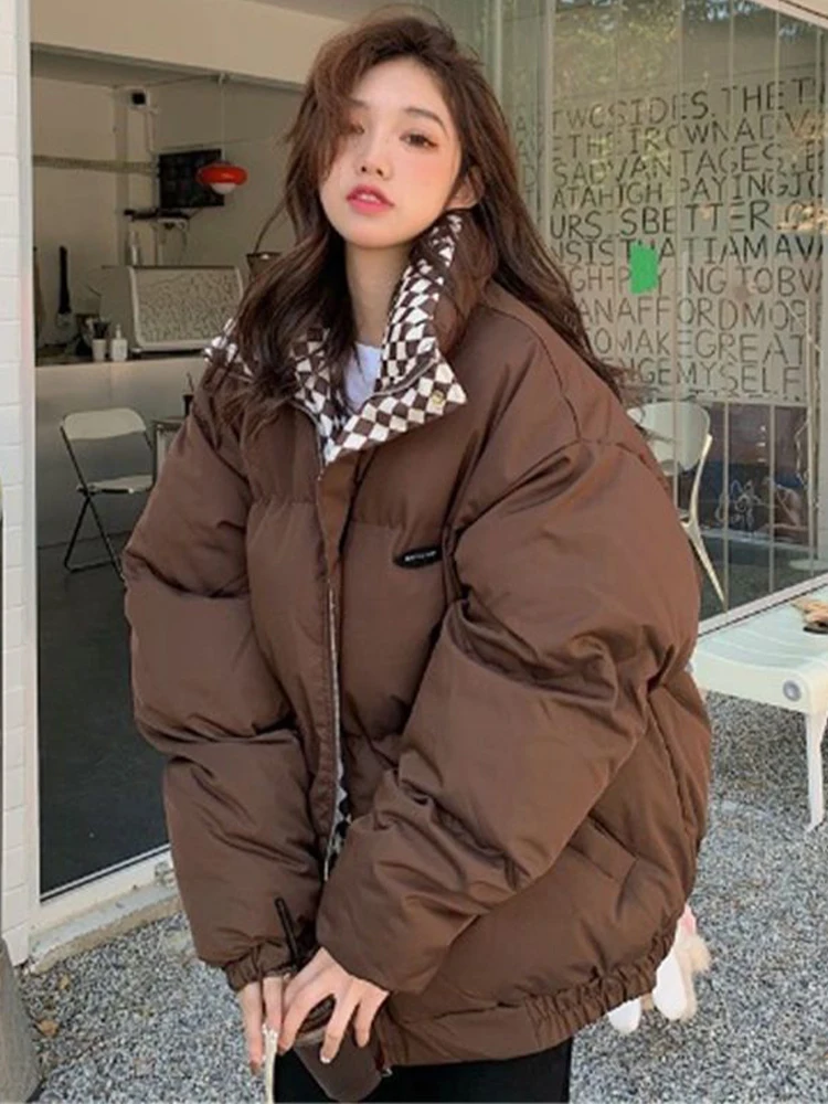 2023 New Winter Down Cotton Jackets Women Oversized Loose Casual Korean Fashion Coats Windproof Thick Warm Puffer Parkas Female
2023 New Winter Down Cotton Jackets Women Oversized Loose Casual Korean Fashion Coats Windproof Thick Warm Puffer Parkas Female