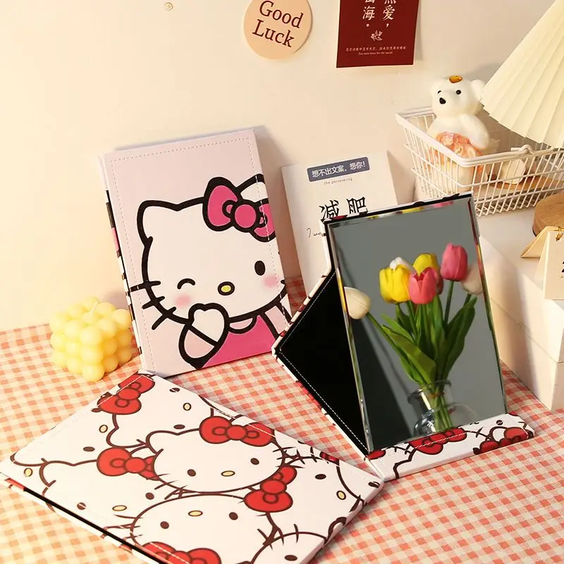 Hello Kitty Kawaii Sanrios серии аниме мультфильм милая девушка сердце переноска складное зеркало портативное туалетное зеркало отправить подруге под...
Hello Kitty Kawaii Sanrios серии аниме мультфильм милая девушка сердце переноска складное зеркало портативное туалетное зеркало отправить подруге под...