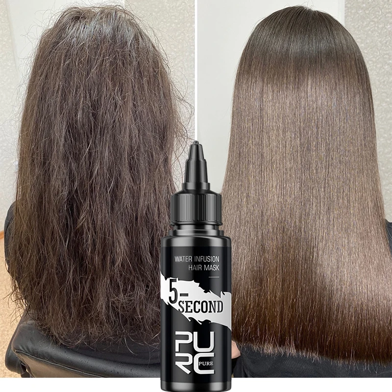 PURC Hair Mask Keratin Hair Treatment Professional Permanent Straightening Hair Repairs Damage Frizz Smoothing Hair Care
PURC Hair Mask Keratin Hair Treatment Professional Permanent Straightening Hair Repairs Damage Frizz Smoothing Hair Care