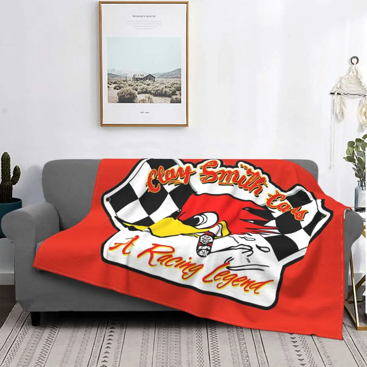 Clay Smith Cams A Racing Legend Fuzzy Blankets Mr.Horsepower Awesome Throw Blankets for Home Hotel Sofa 200x150cm Quilt
Clay Smith Cams A Racing Legend Fuzzy Blankets Mr.Horsepower Awesome Throw Blankets for Home Hotel Sofa 200x150cm Quilt