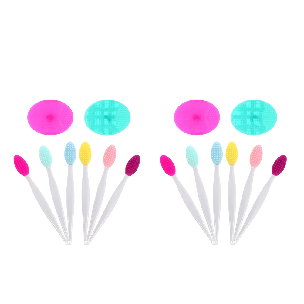 Brush Face Facial Silicone Beauty Nose Cleansing Tool Brushes Blackhead Exfoliatingwasher Wash Cleaner Scrub Cleaningdouble
Brush Face Facial Silicone Beauty Nose Cleansing Tool Brushes Blackhead Exfoliatingwasher Wash Cleaner Scrub Cleaningdouble