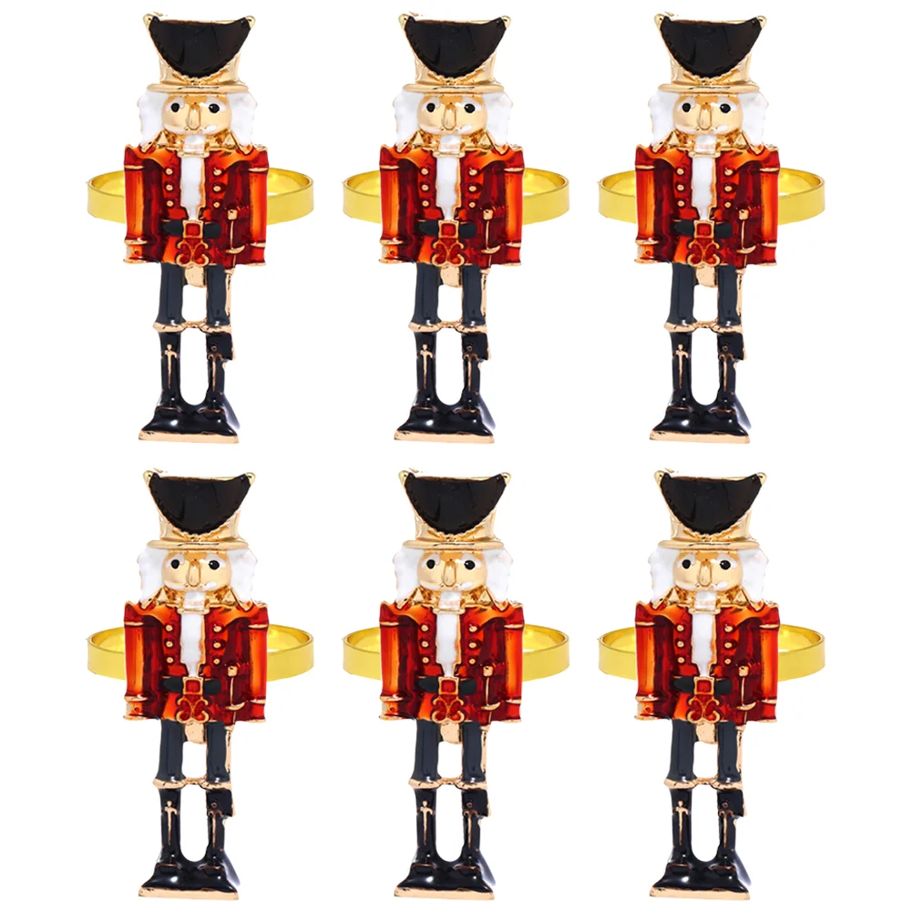 6 шт., декоративные кольца для салфеток 
6 шт., декоративные кольца для салфеток