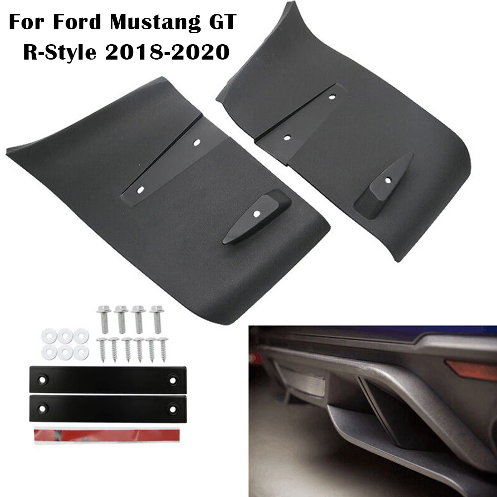 1 Pair Car Bumper Diffuser Valance Foil Left & Right For Ford For Mustang GT Model 2018-2019 Matte Black High Quality ABS
1 Pair Car Bumper Diffuser Valance Foil Left & Right For Ford For Mustang GT Model 2018-2019 Matte Black High Quality ABS