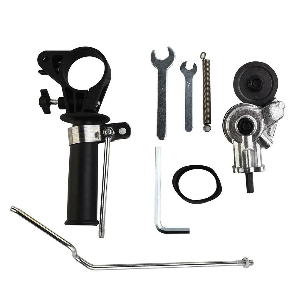 1 Set Electrical Drill Handle Drill Cutting Plate Wrench Set Drill Bit Attachment For Metal Plate Cutting Tools Accessories
1 Set Electrical Drill Handle Drill Cutting Plate Wrench Set Drill Bit Attachment For Metal Plate Cutting Tools Accessories