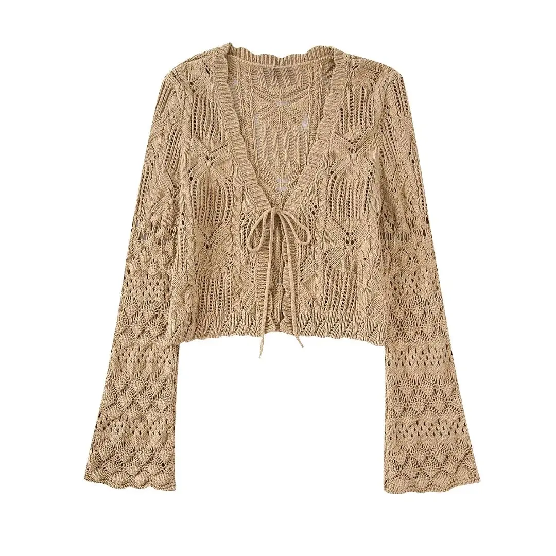 WXWT 2022 Women Elegant Solid Cardigan Vintage Jumper Female Crop Knitted Cardigan Tops BB22912
WXWT 2022 Women Elegant Solid Cardigan Vintage Jumper Female Crop Knitted Cardigan Tops BB22912
