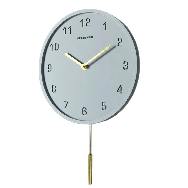 Creative Marble Wall Clock Pendulum Clock Wall Home Decor Living Room Swing Modern Watch Mechanism Simple Bedroom Saat Gift
Creative Marble Wall Clock Pendulum Clock Wall Home Decor Living Room Swing Modern Watch Mechanism Simple Bedroom Saat Gift