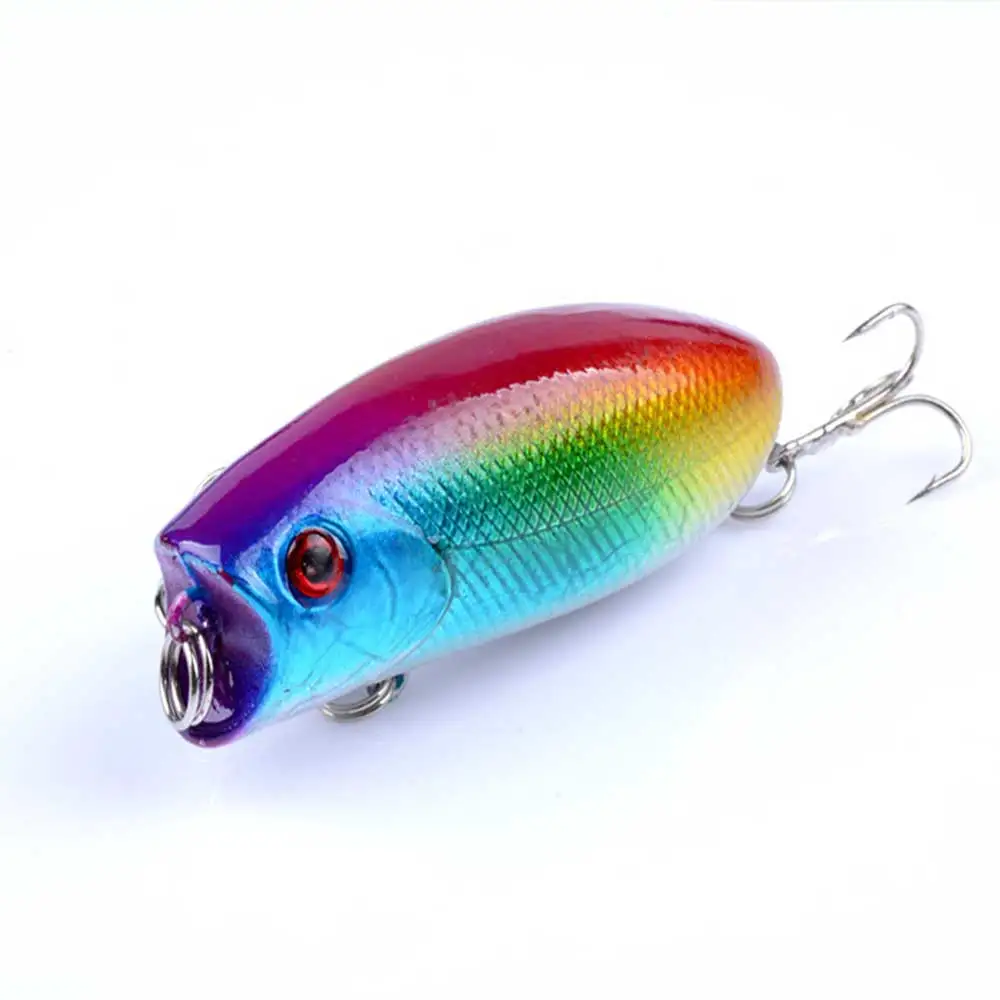 

6cm Flexible Swimming Artificial Bait Bright Colors Bait Attract Fish Fake Bait Fishing Supplies 10.4g Realistic Effect