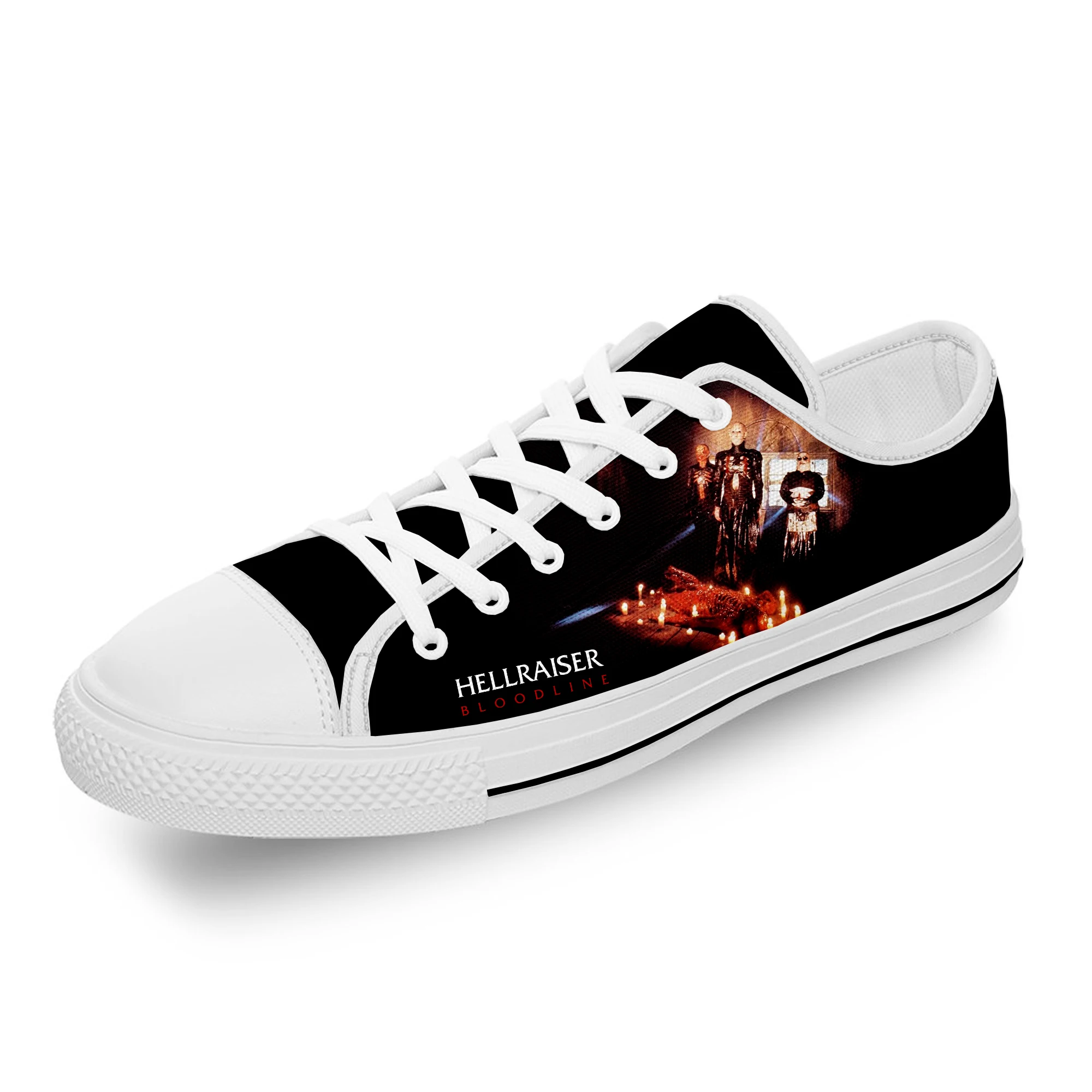 Hellraiser Movie Pinhead Horror White Cloth Fashion 3D Print Low Top Canvas Shoes Men Women Lightweight Breathable Sneakers
Hellraiser Movie Pinhead Horror White Cloth Fashion 3D Print Low Top Canvas Shoes Men Women Lightweight Breathable Sneakers