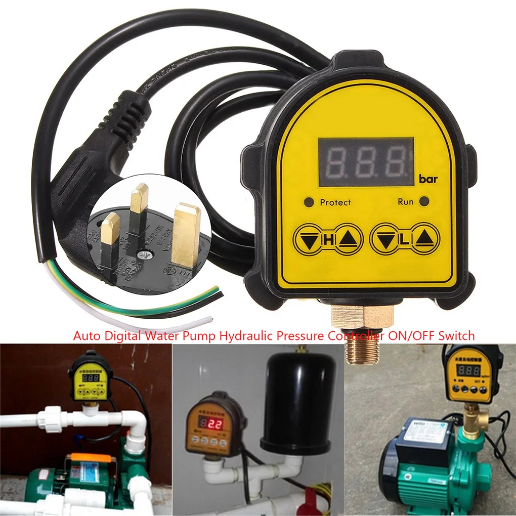 Water Pump Pressure Controller Portable Electric Detachable Replacement Electric Digital Smart Shower Switch UK Plug
Water Pump Pressure Controller Portable Electric Detachable Replacement Electric Digital Smart Shower Switch UK Plug