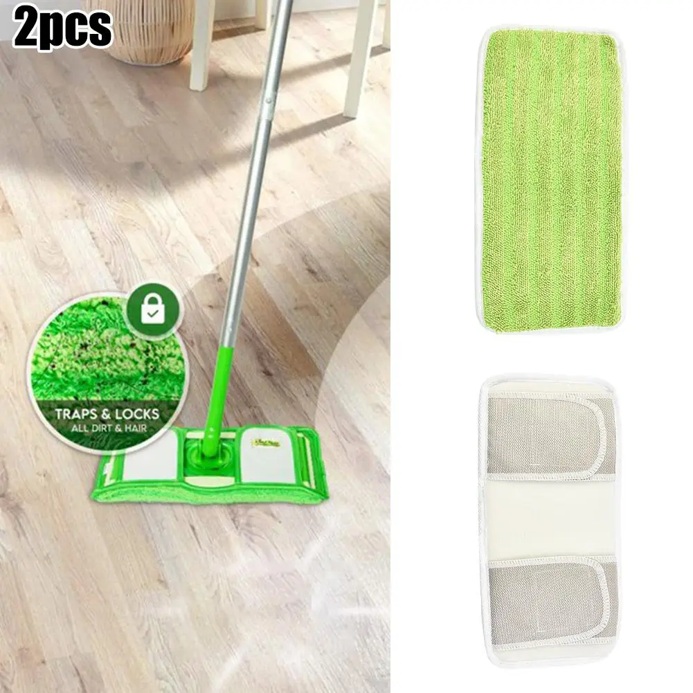 2pcs Microfiber Reusable Mop Pads 12 Inch For Swiffer Sweeper Replacement Vacuum Cleaner Accessories Cleaning Mop Parts
2pcs Microfiber Reusable Mop Pads 12 Inch For Swiffer Sweeper Replacement Vacuum Cleaner Accessories Cleaning Mop Parts