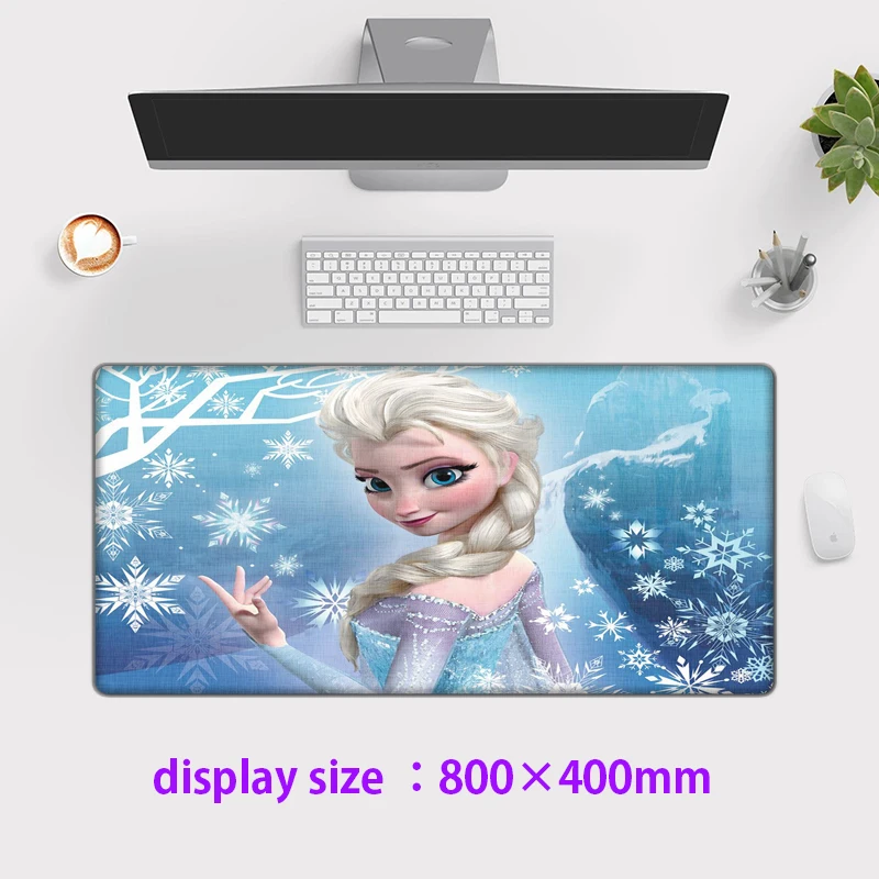 Disney Cartoon Frozen Elsa XXL Mouse Pad Gamer Accessory Hot Large Computer Lock Edge Keyboard Mat Anime Strange Dropshipping
Disney Cartoon Frozen Elsa XXL Mouse Pad Gamer Accessory Hot Large Computer Lock Edge Keyboard Mat Anime Strange Dropshipping