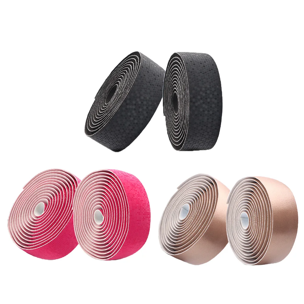2 PCS Road Bike Silicone Handlebar Tape Bicycle Drop Bar Wrap Non-slip Sweat Bar Tape Shock Absorber Cycling Handlebar Straps
2 PCS Road Bike Silicone Handlebar Tape Bicycle Drop Bar Wrap Non-slip Sweat Bar Tape Shock Absorber Cycling Handlebar Straps