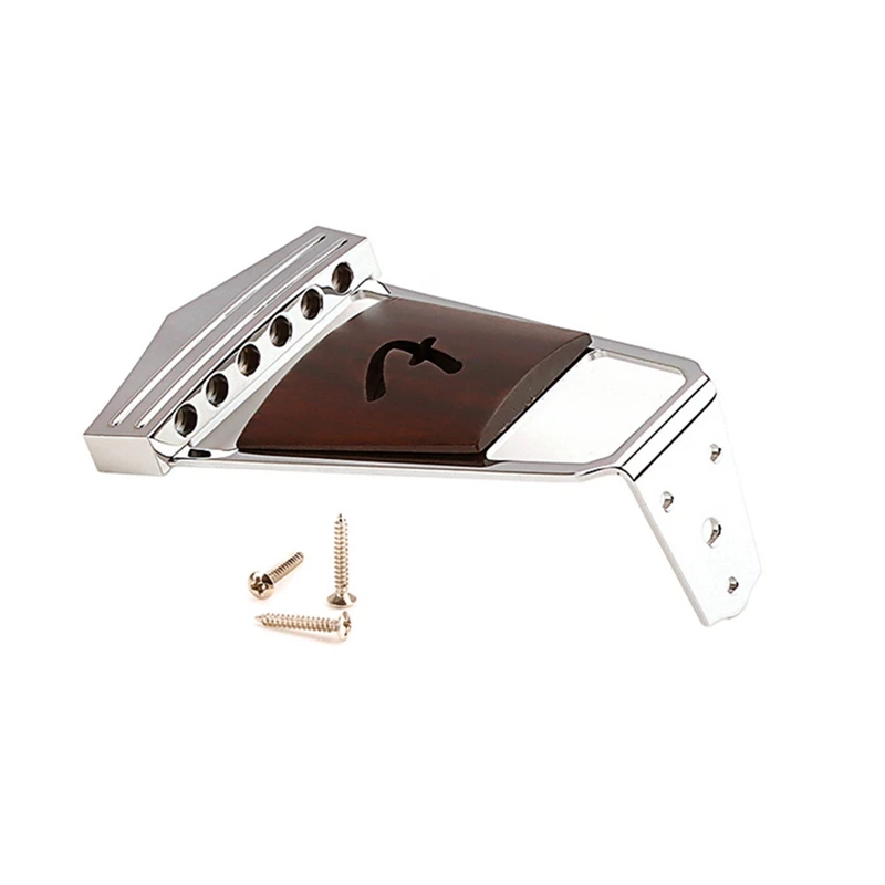 6 Strings Vintage Jazz Guitar Bridge Tailpiece For Electric Guitar Replacement Parts Accessories With Mounting Screws
6 Strings Vintage Jazz Guitar Bridge Tailpiece For Electric Guitar Replacement Parts Accessories With Mounting Screws