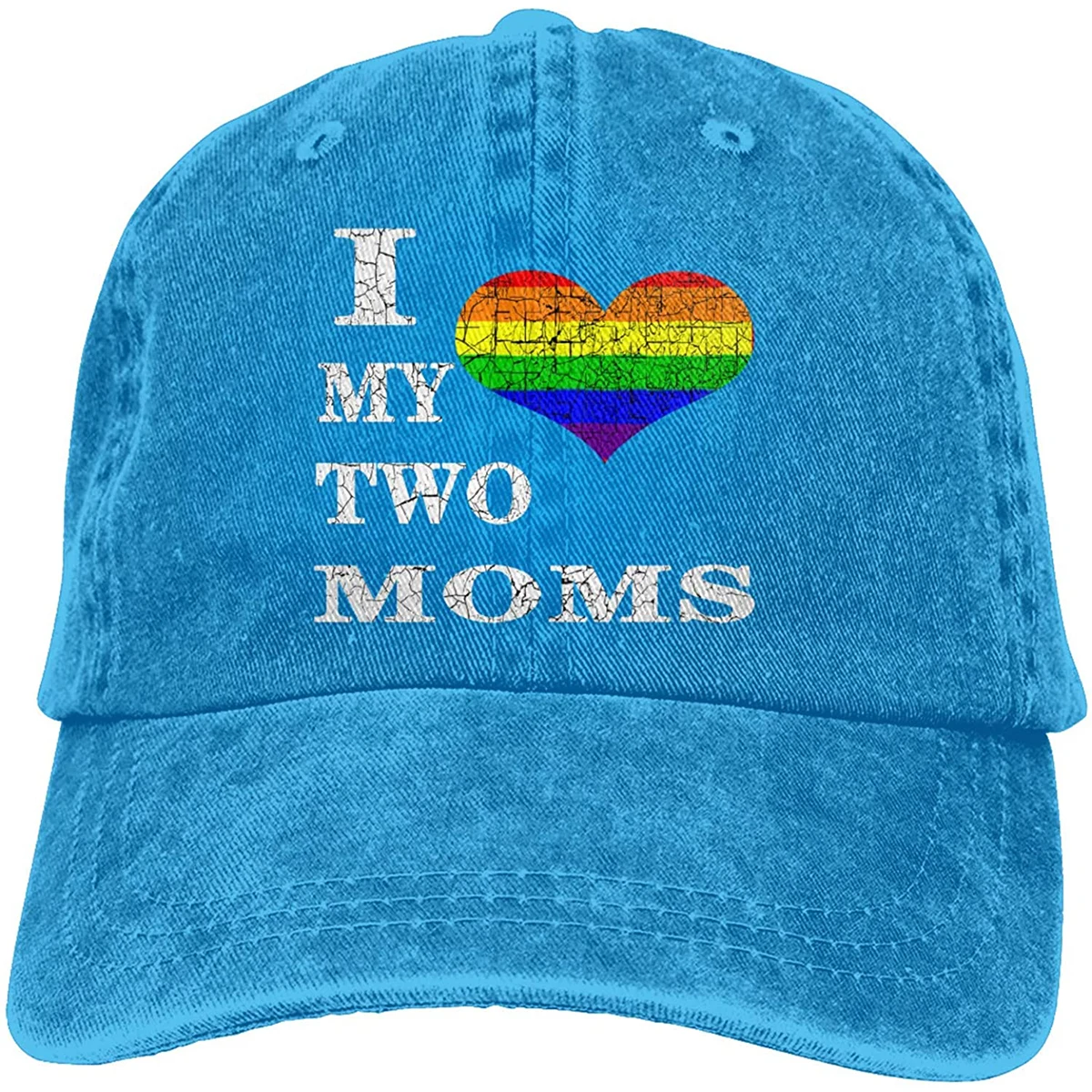 Hats For Women I Love My Two Moms Sports Denim Cap Adjustable Unisex Plain Baseball Cowboy Snapback Hat
Hats For Women I Love My Two Moms Sports Denim Cap Adjustable Unisex Plain Baseball Cowboy Snapback Hat