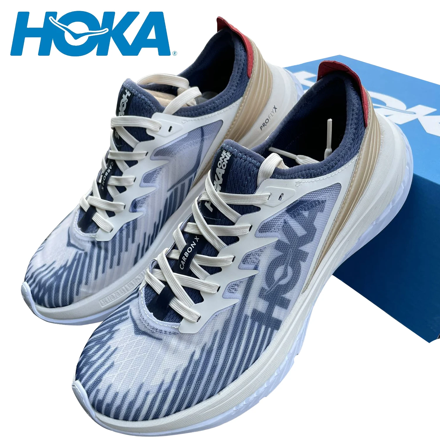 

HOKA Carbon X-SPE Running Shoes Men Road Running Shoes Breathable Stretch Marathon Sneakers Lightweight Cushioning Men Sneakers
