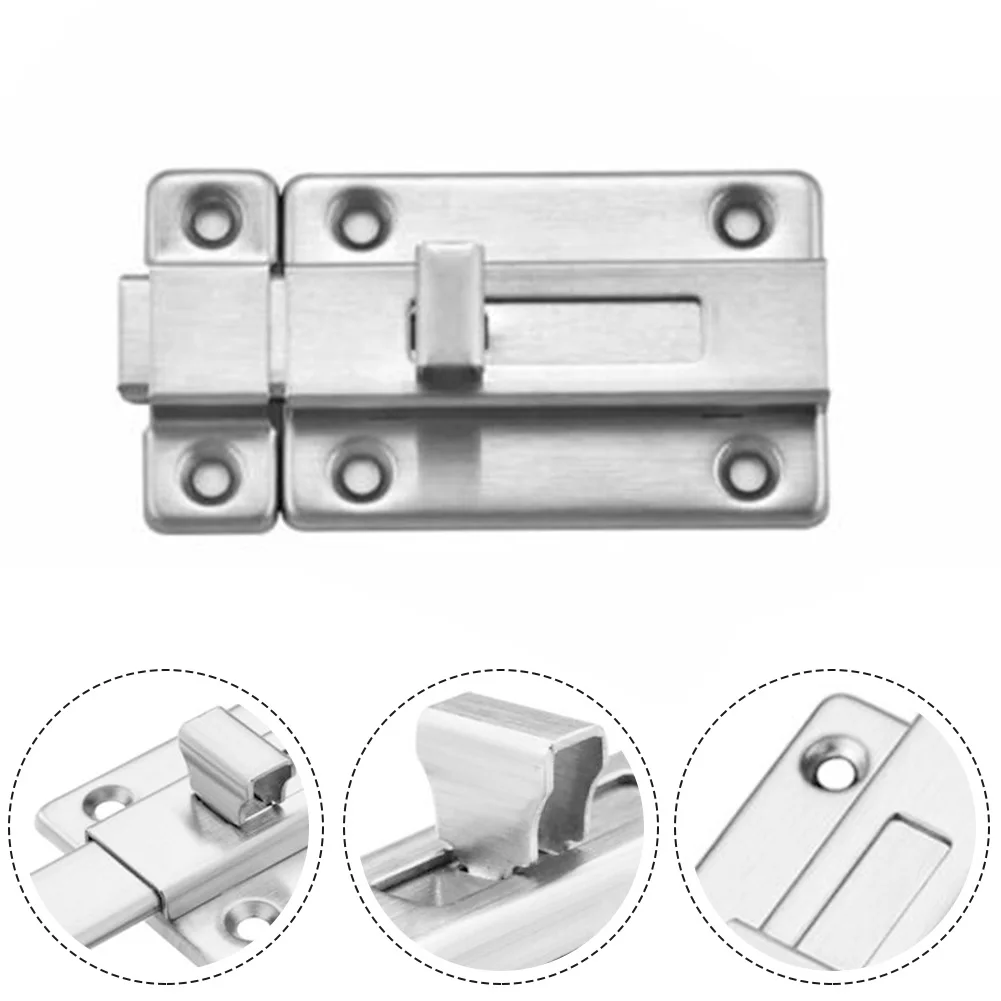 1 Set Door Bolt Sliding Door Lock Barrel Bolt Stainless Steel Spare Tools Home Decor For Bathroom Bedroom Cupboard Shed Door
1 Set Door Bolt Sliding Door Lock Barrel Bolt Stainless Steel Spare Tools Home Decor For Bathroom Bedroom Cupboard Shed Door