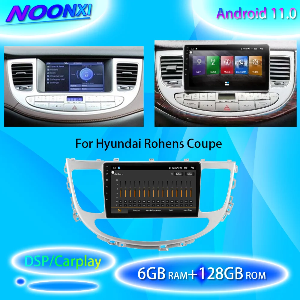 Автомагнитола 2DIN для Hyundai Genesis Coupe, мультимедийный плеер с GPS-навигацией, сенсорным экраном, 128 ГГц, Android 11
Автомагнитола 2DIN для Hyundai Genesis Coupe, мультимедийный плеер с GPS-навигацией, сенсорным экраном, 128 ГГц, Android 11