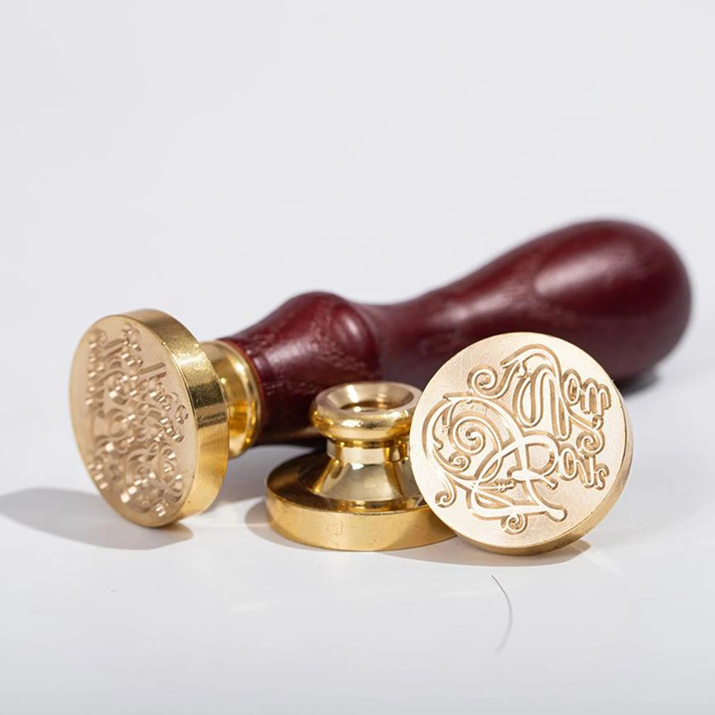 Wooden Wax Sealing Stamp Handle Brass Head Retro Handle Wax Seal Copper Head For Wedding Invitations Scrapbooking Envelope Gifts
Wooden Wax Sealing Stamp Handle Brass Head Retro Handle Wax Seal Copper Head For Wedding Invitations Scrapbooking Envelope Gifts